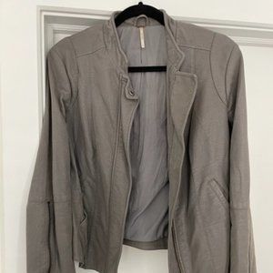 Free People Leather Jacket